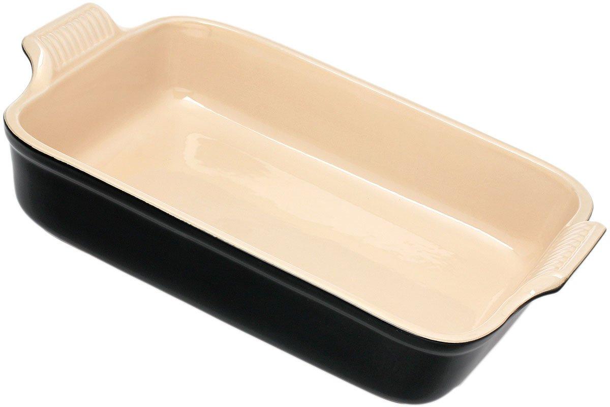 Le Creuset rectangular oven dish 4 L, 32 cm, black Advantageously