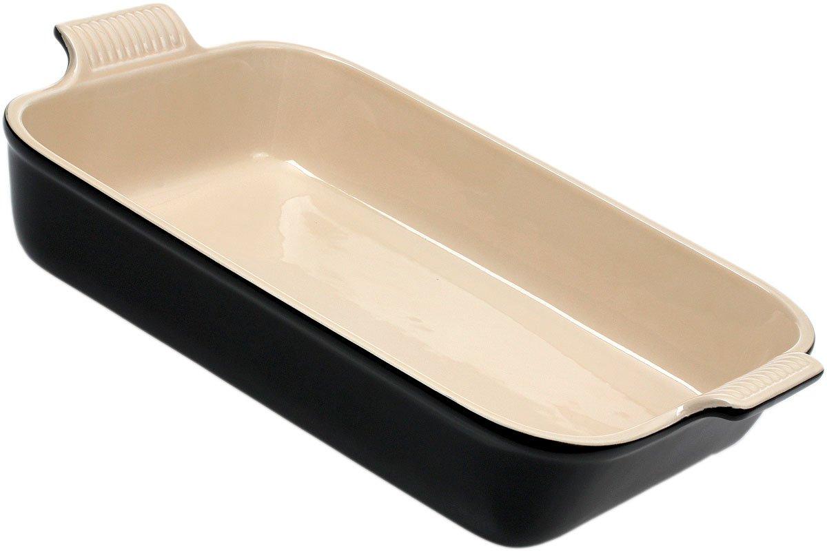 Le Creuset plat à four rectangulaire 4,7 L , 41 cm , noir Achetez à prix avantageux chez