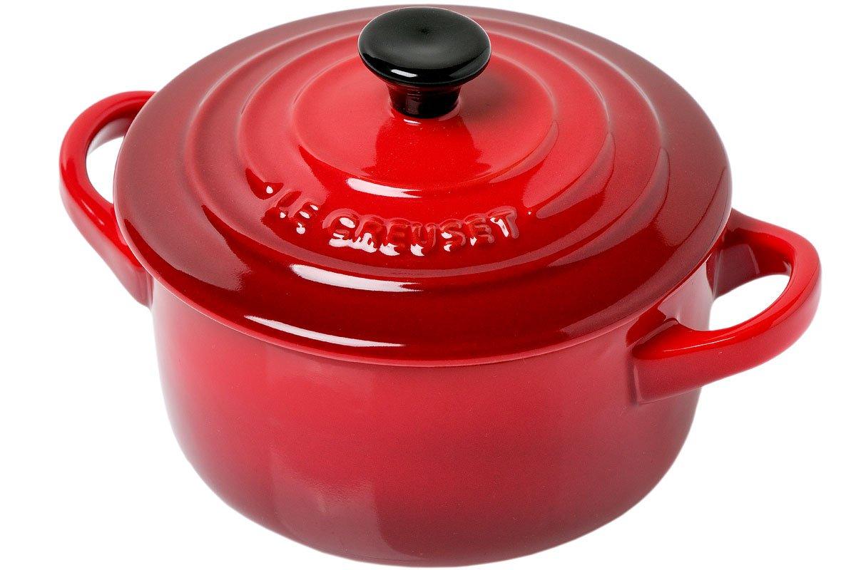 Le Creuset mini cocotte 10cm, 0.25L cherry red Advantageously