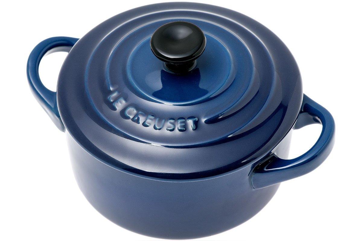 Le Creuset minicocotte 10 cm, 0,25L ink blue Advantageously shopping