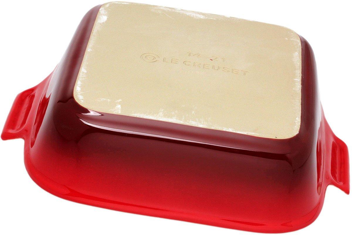Aanvankelijk Loodgieter Malen Le Creuset ovenschaal vierkant 2,8L, 31 cm, rood | Voordelig kopen bij  knivesandtools.be