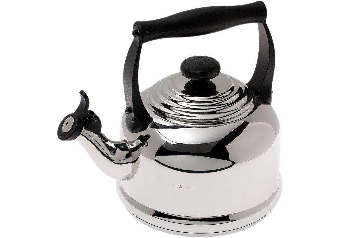 Le Creuset Tradition tea kettle 2,1L, stainless steel Advantageously