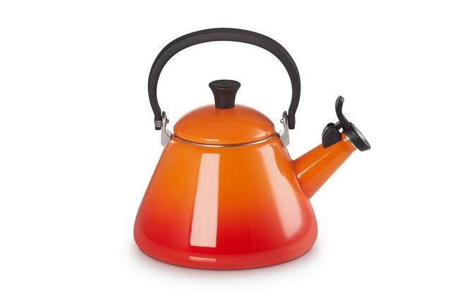 Image for Le Creuset Kone kettle 1.6L, orange-red