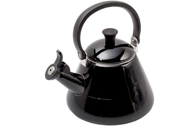 Le Creuset Kone kettle 1.6L, black