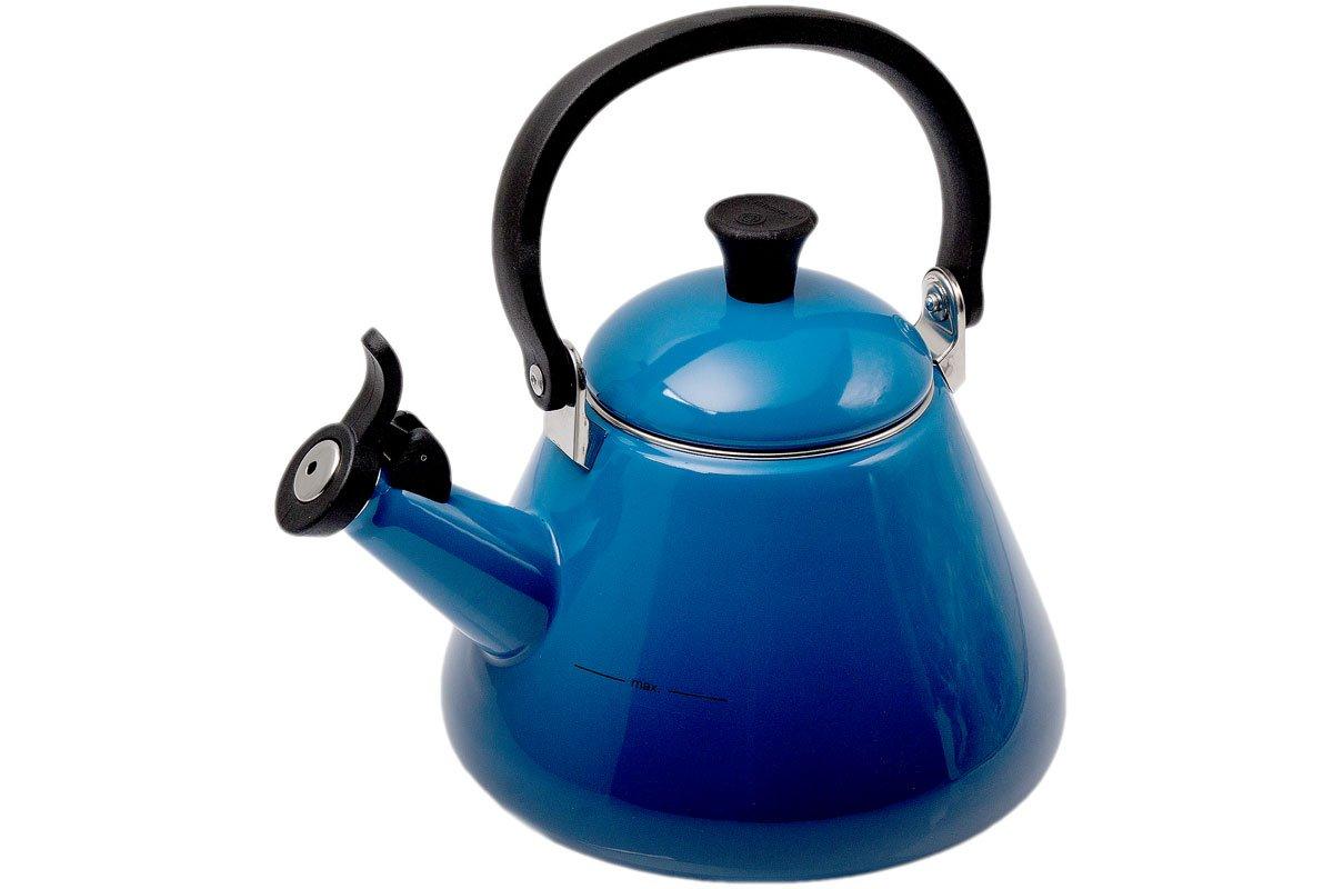en scramble Atlas Le Creuset Kone kettle 1.6L, marseille blue | Advantageously shopping at  Knivesandtools.com