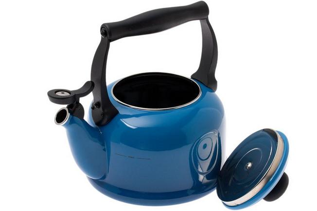 Kabelbaan pijpleiding machine Le Creuset Tradition fluitketel 2,1L, marseilleblauw | Voordelig kopen bij  knivesandtools.be