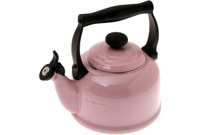 Creuset Tradition fluitketel chiffon pink | Voordelig bij