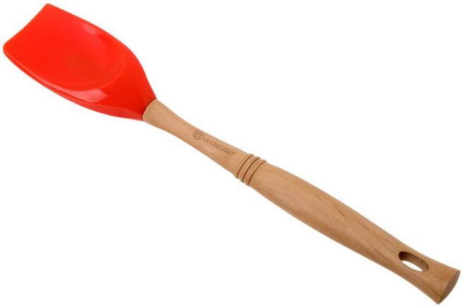 Image for Le Creuset Silicone Pro spoon spatula medium, orange-red