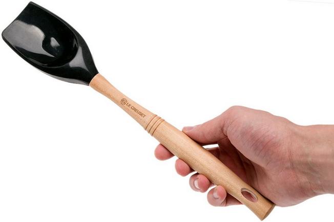 Image for Le Creuset Silicone Pro spoon spatula medium, black