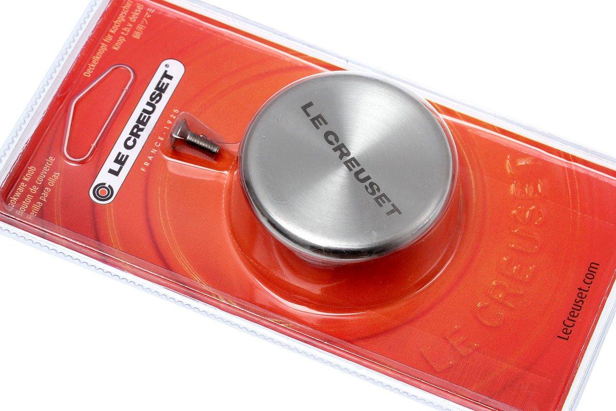 Bouton Métal Ø 5,7 cm Cocotte Le Creuset Signature - ,  Achat, Vente