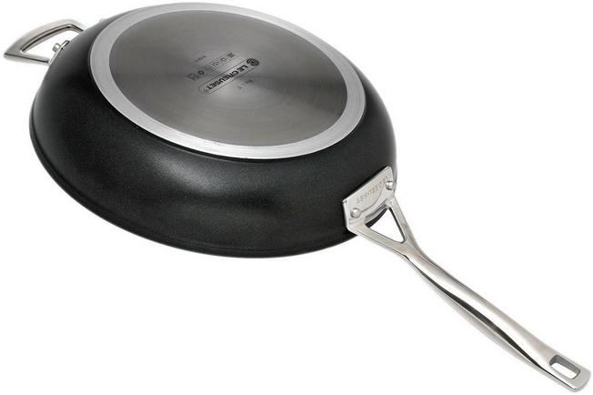 Le Creuset Les Forgées aluminum sauté pan with lid, 30cm