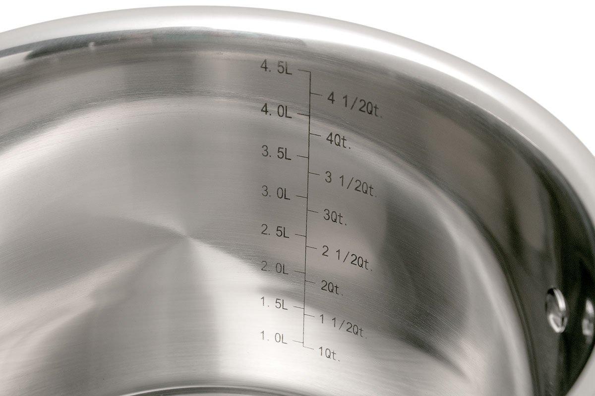 Pentola Avilia 16cm Con Scolapasta - Antiaderente, 1.5L, Per Induzione, Lavastoviglie