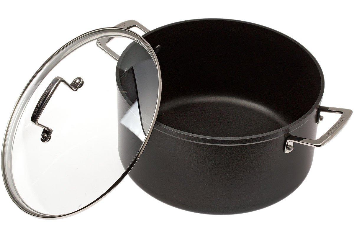 Le Creuset Les aluminum cooking pot with lid, 28 cm