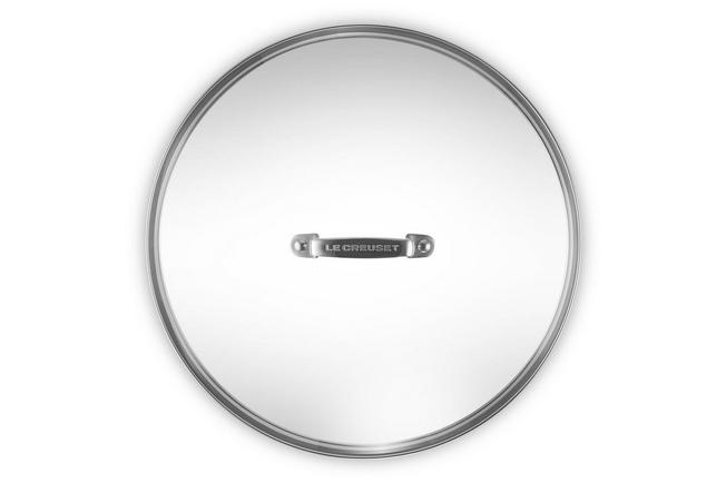 Image for Le Creuset Les Forgées aluminum with a glass lid, 30cm