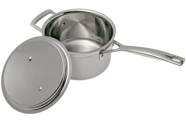 Le Creuset pentolino con coperchio a 3 strati, 18 cm, 2,8L