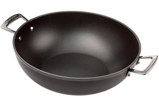 LE CREUSET - Toughened Non-Stick aluminium wok 32cm