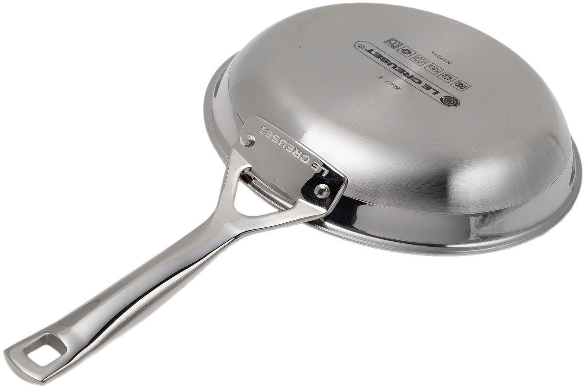 Le Creuset 3ply frying pan nonstick coating, 20cm Advantageously