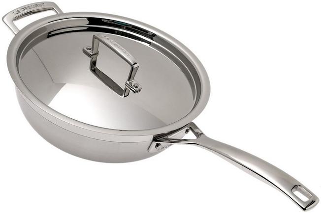 Image pour Le Creuset 3-ply Chef sauteuse 24 cm, 3,3L