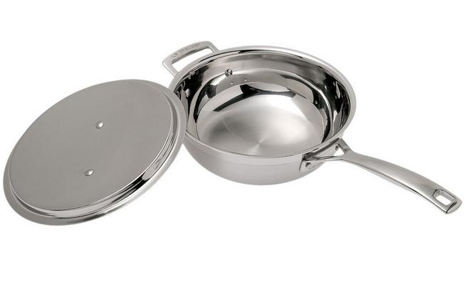 Image pour Le Creuset 3-ply Chef sauteuse 24 cm, 3,3L