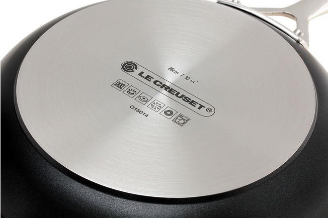 Image for Le Creuset Les Forgées aluminum frying pan, 26cm