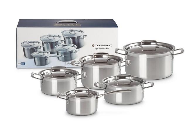 Imagen para Le Creuset Magnetik juego de sartenes 5-unidades
