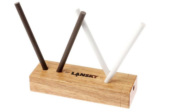 Lansky 33 Deluxe Turn-Box Crock Stick with Two Pre-Set Sharpening Angles -  Knife Country, USA