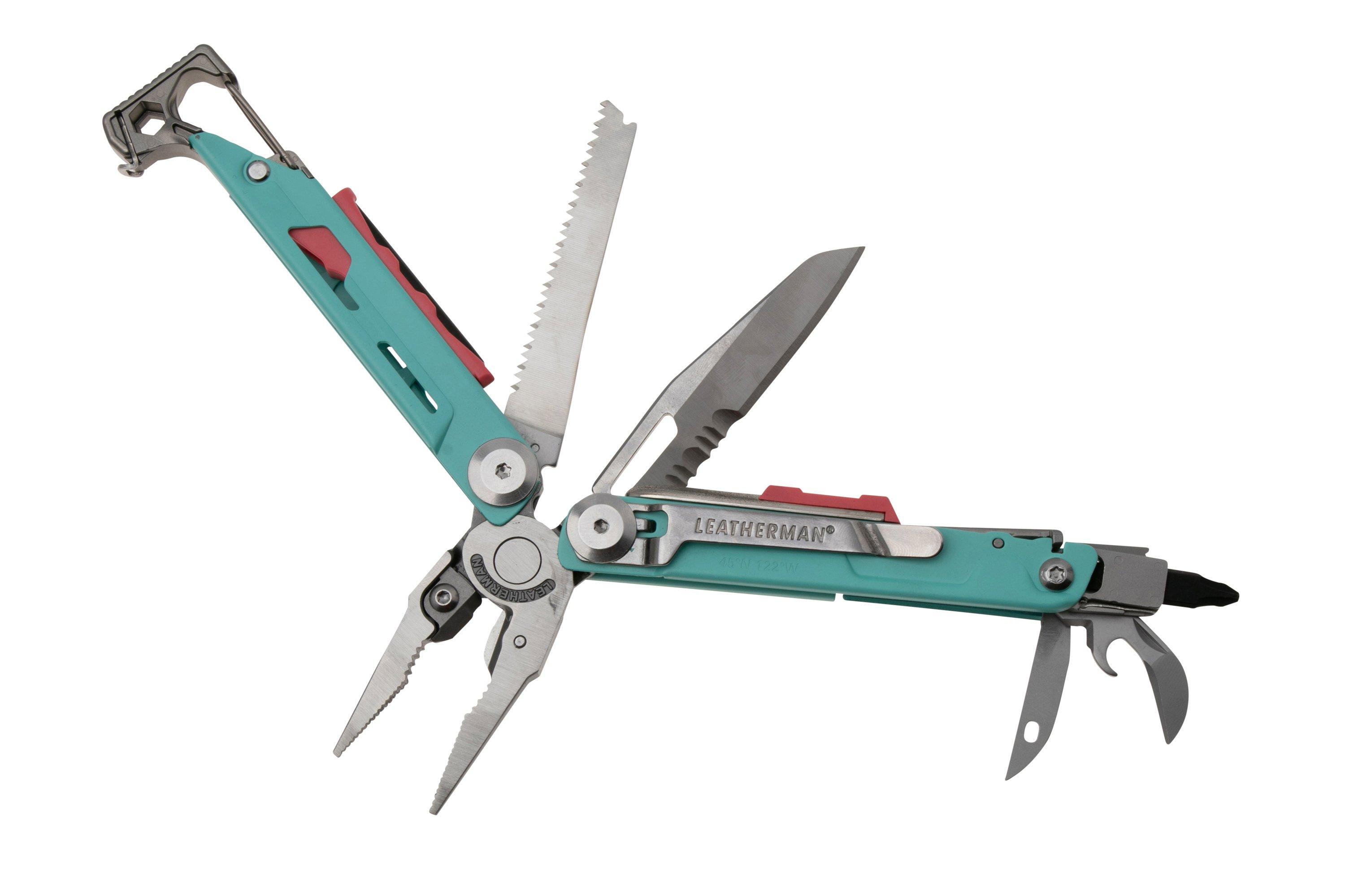 Leatherman Signal Aqua & Silver 7000-AQS multiherramienta de ...