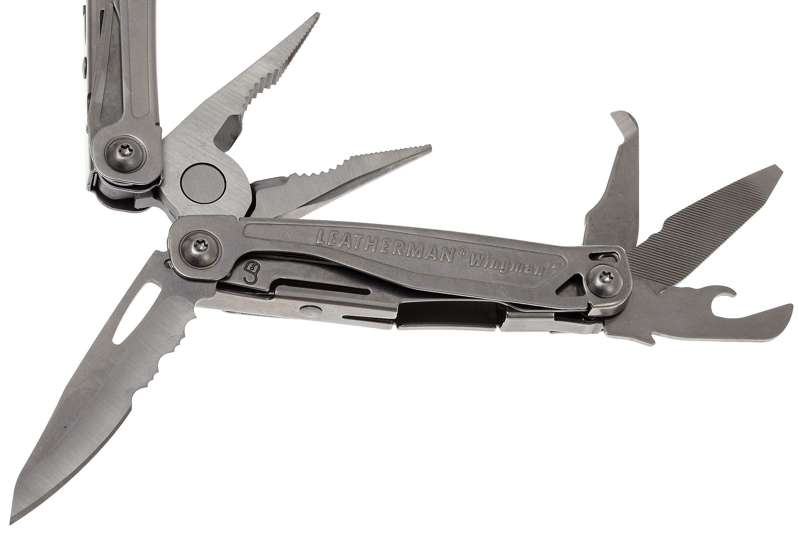 Leatherman Wingman multi-tool 4000-NS, nylon sheath | Advantageously ...