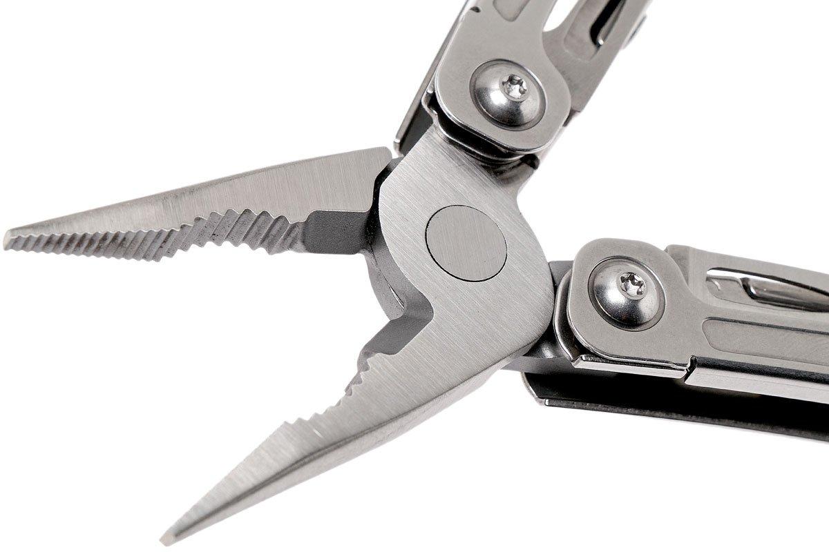 Multiherramienta Sidekick Leatherman, acero inoxidable con funda de nylon