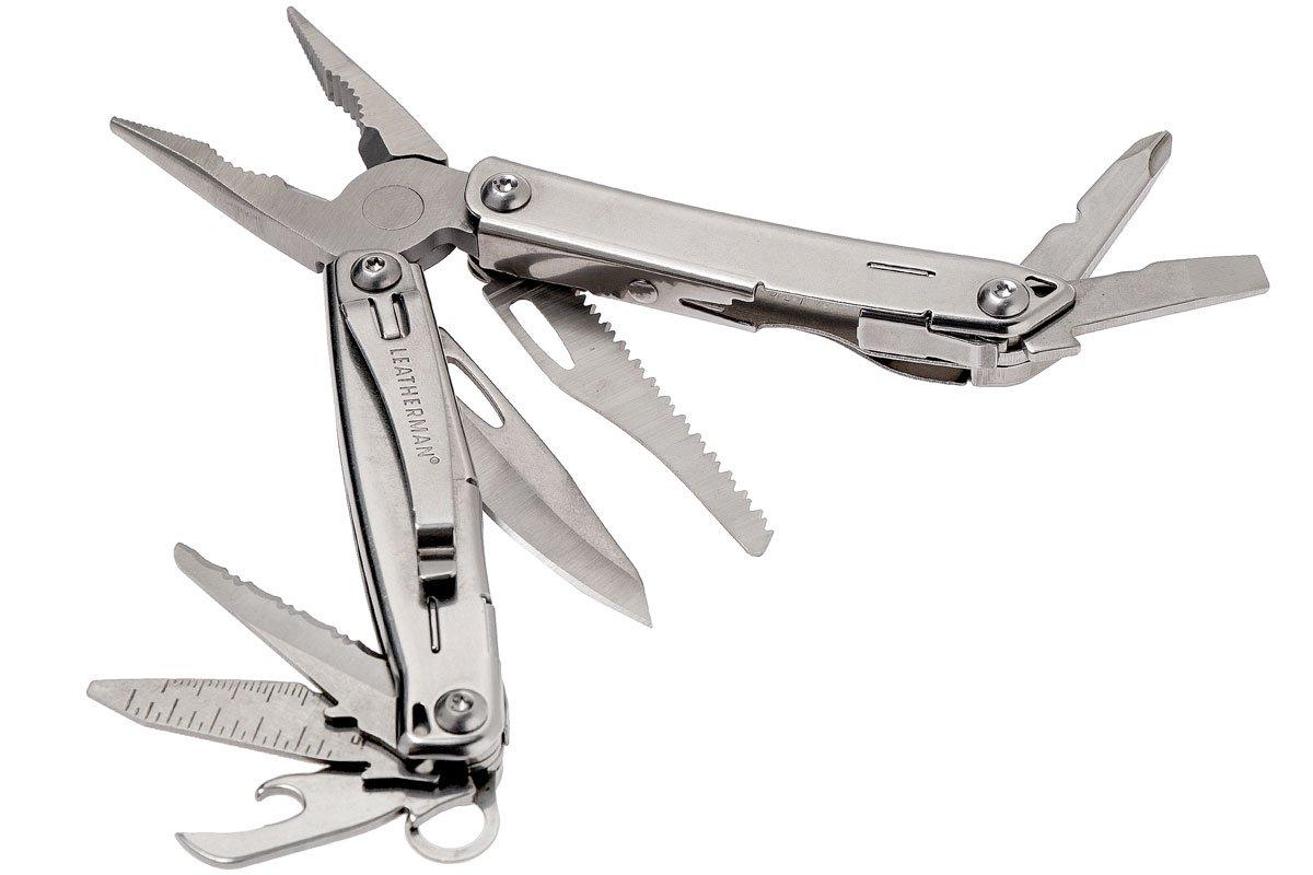 Multiherramienta Sidekick Leatherman, acero inoxidable con funda de nylon