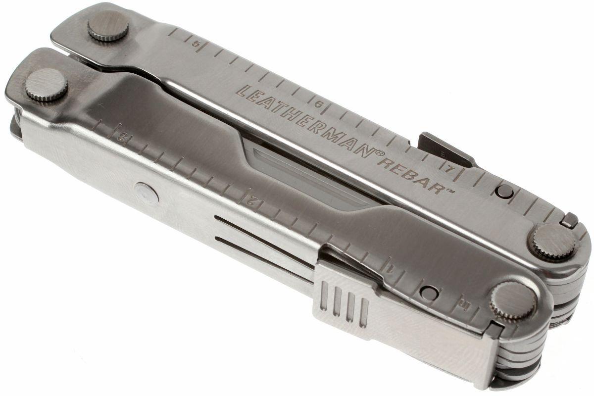 Leatherman Rebar multitool, lederen foedraal 831551 Voordelig kopen bij knivesandtools.nl
