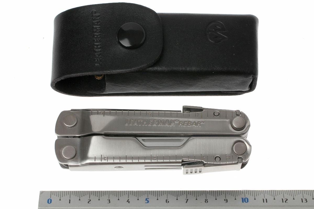 Leatherman Rebar multitool, lederen foedraal 831551 Voordelig kopen bij knivesandtools.nl