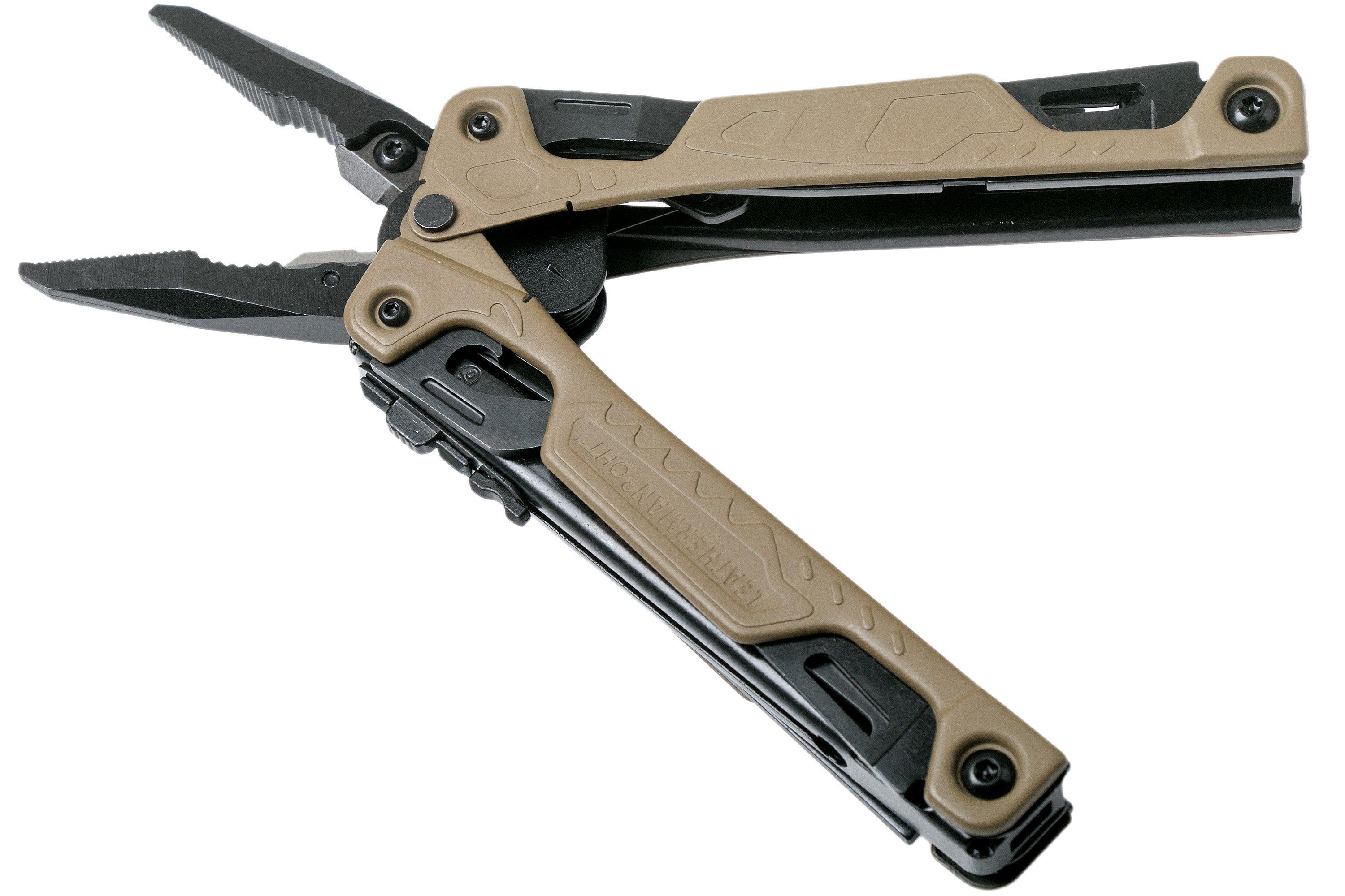 Leatherman One-Handed Tool, coyote | Advantageously shopping at 