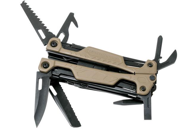 Leatherman Wave Plus Black 17-in-1 Multi-tool with Black Nylon