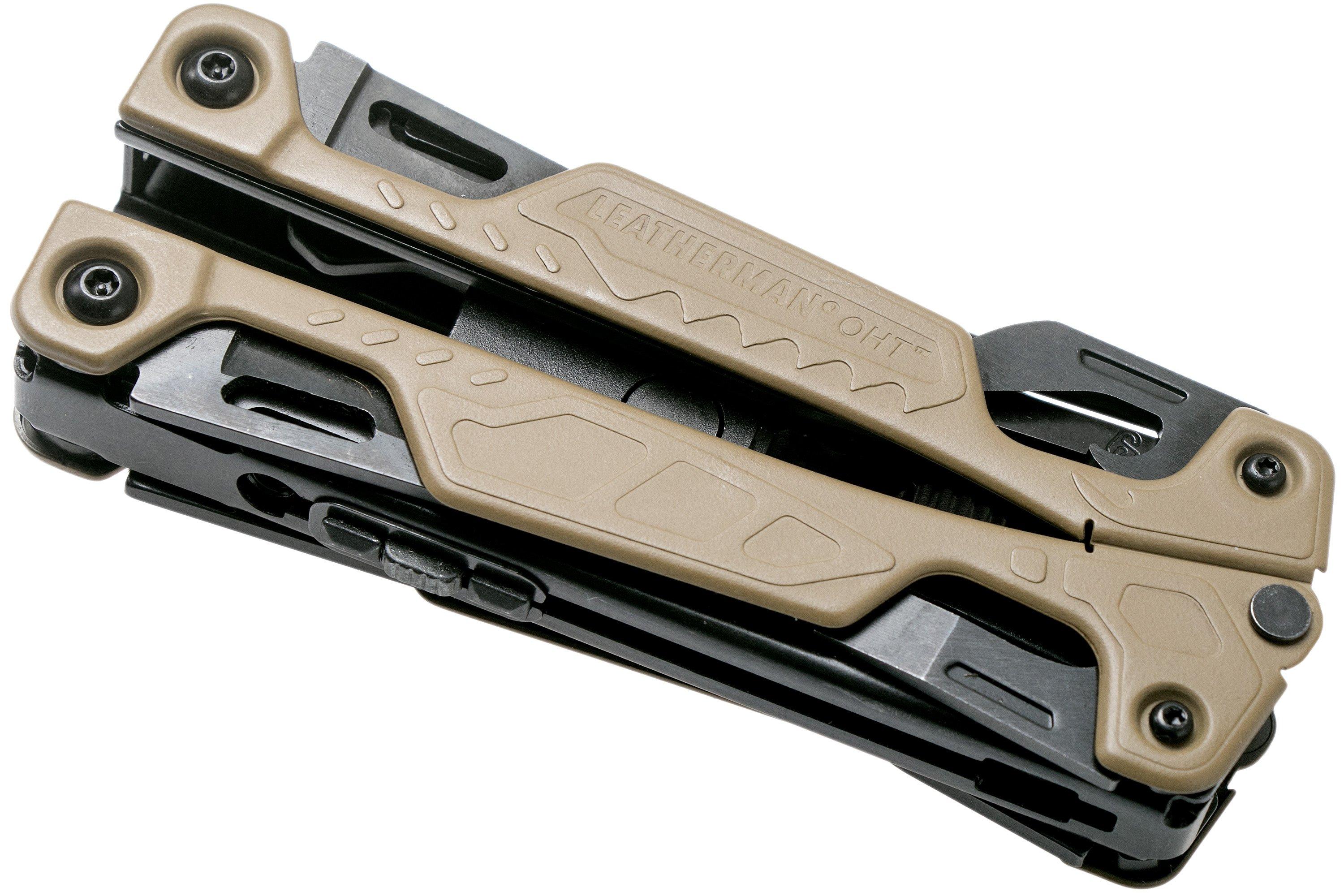 Leatherman One-Handed Tool, coyote | Advantageously shopping at 