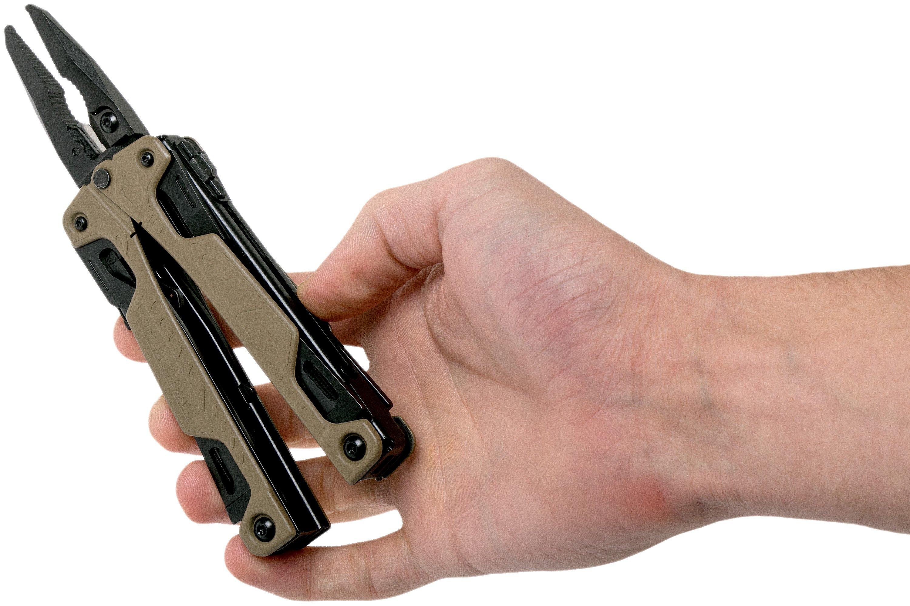 Leatherman One-Handed Tool, coyote | Advantageously shopping at 