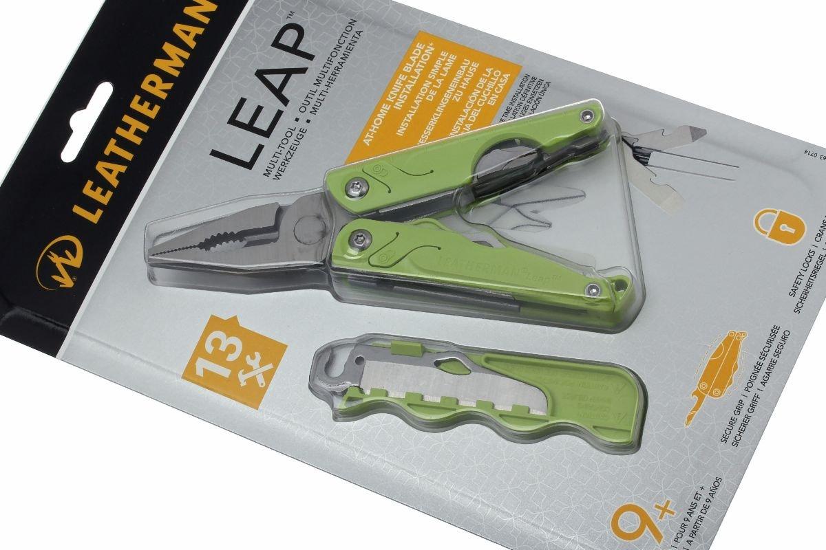 Multi-tool Leatherman Kinder-Multitool LEAP grün