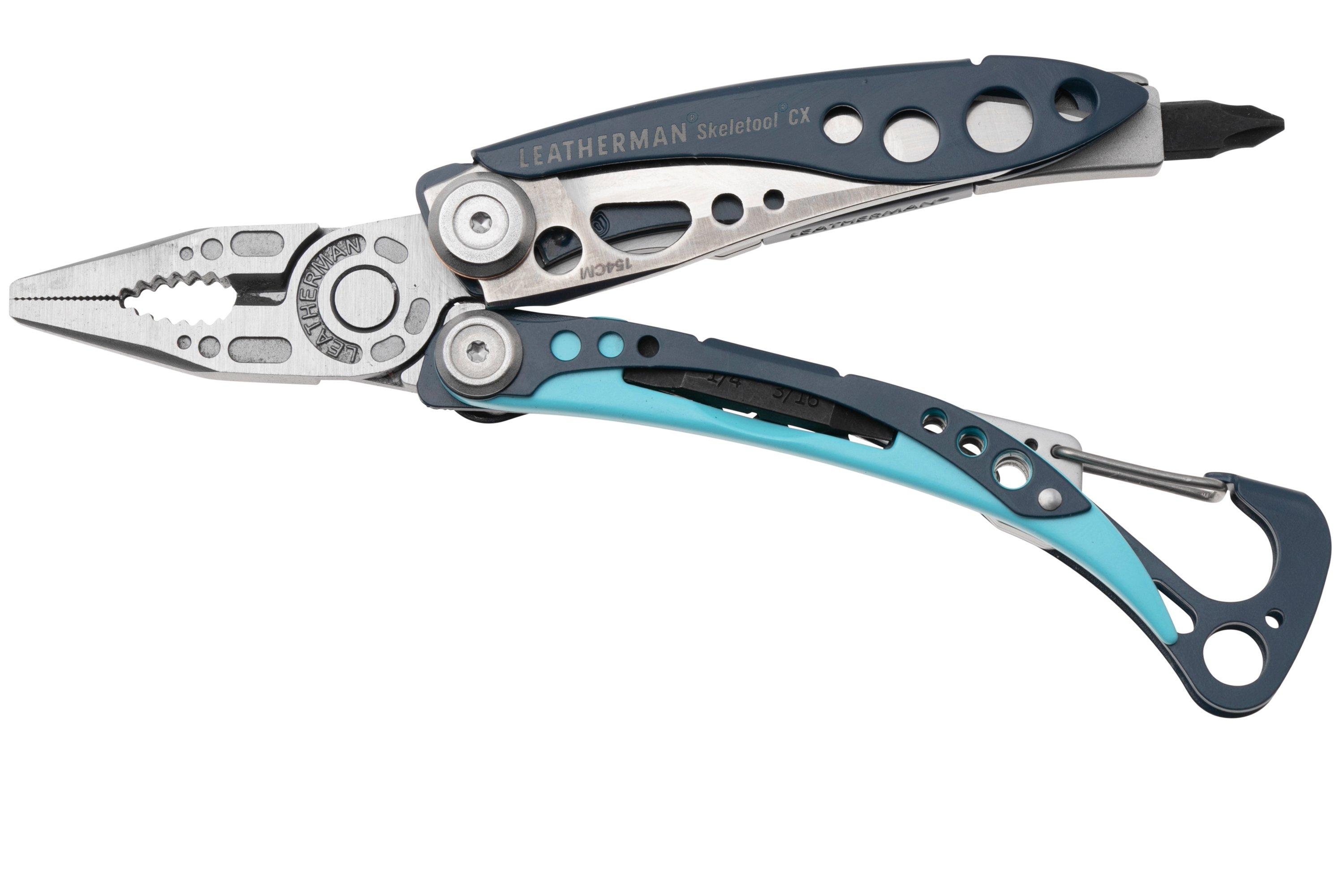 American Bench Craft Leather Multi Tool Case - Tan Leather Sheath For Leatherman SKELETOOL