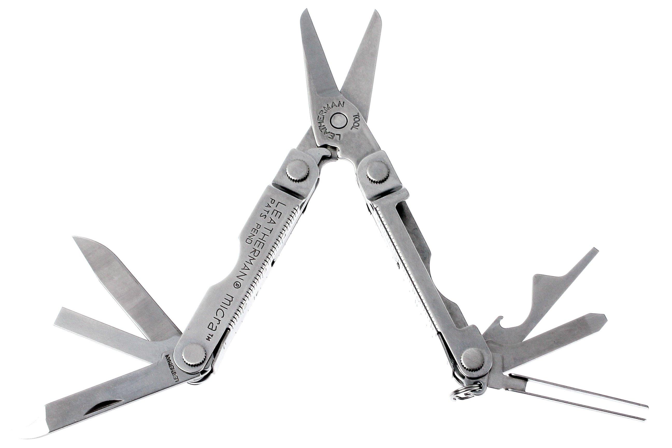 Leatherman Micra Heritage 832549 multitool, lederen schede Voordelig