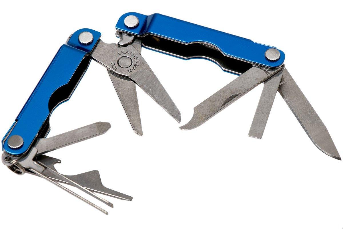 LEATHERMAN, Micra, Keychain Multi-tool with Grooming Tools, Mini  Pocketknife for Everyday Carry (EDC), Hobbies & Outdoors, Built in the USA,  Arctic Blue 