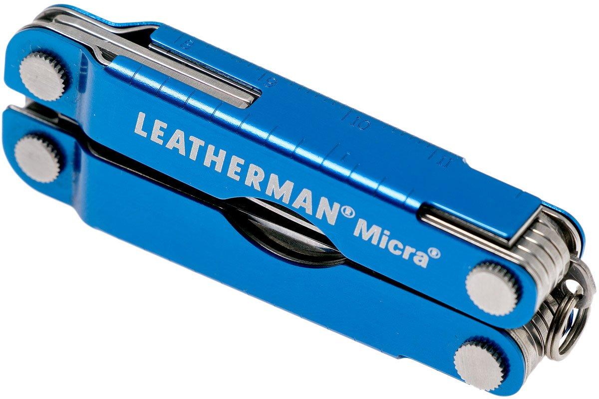 LEATHERMAN, Micra, Keychain Multi-tool with Grooming Tools, Mini  Pocketknife for Everyday Carry (EDC), Hobbies & Outdoors, Built in the USA,  Arctic Blue 