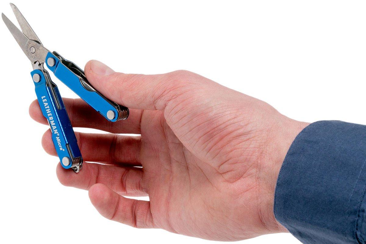 Leatherman Micra Blue, keychain multi-tool | Advantageously