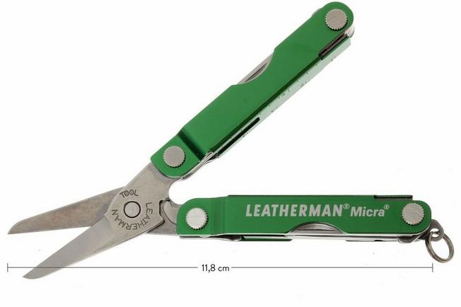 Multiherramienta De Bolsillo MICRA Verde Leatherman MICRA-GN