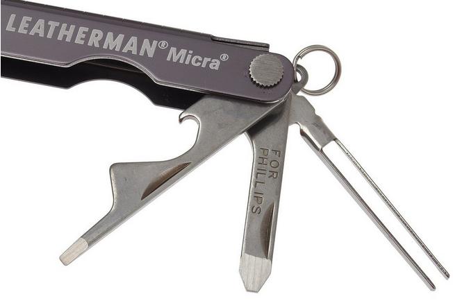 Leatherman Micra Grey, llavero multiherramienta