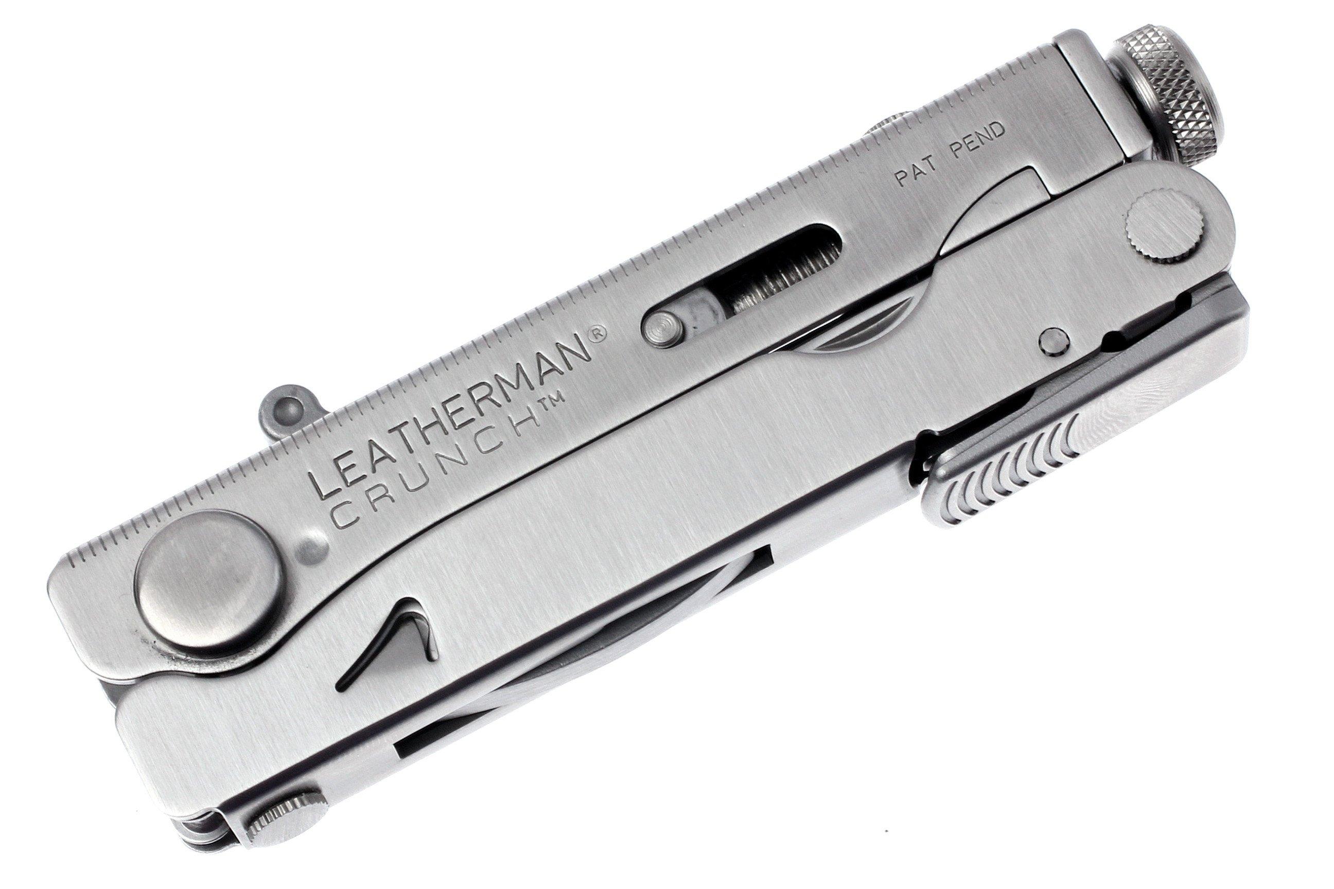 Leatherman Crunch Heritage 832545 multitool, lederen foedraal