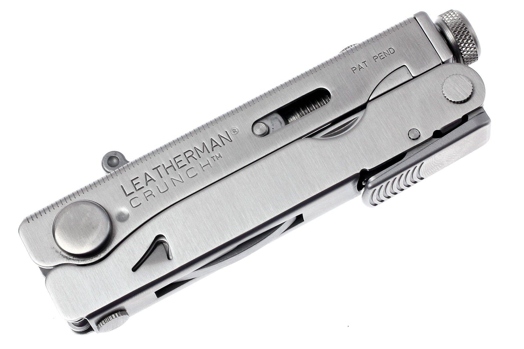 Leatherman Crunch multitool, lederen foedraal 68010101K | Voordelig ...