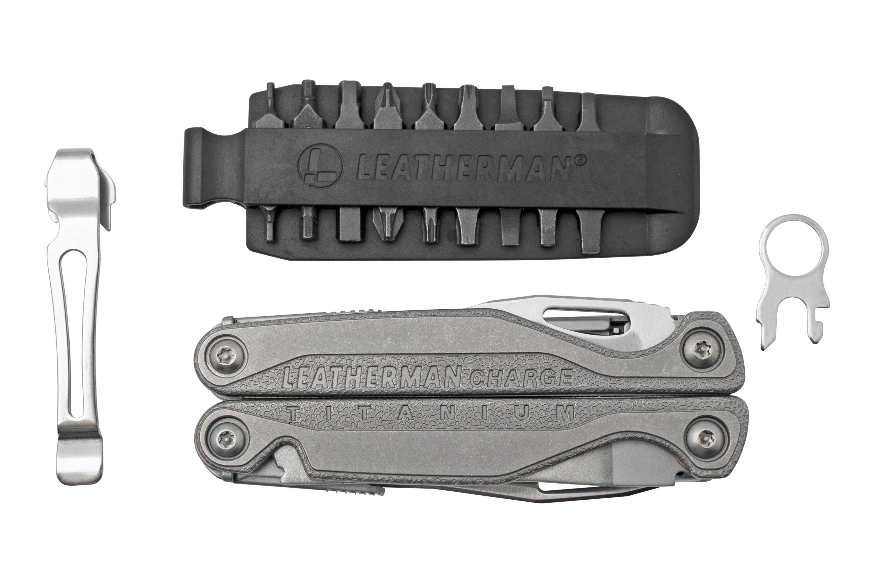 Leatherman Charge TTi Plus - Pince multifonction avec poignées en titane