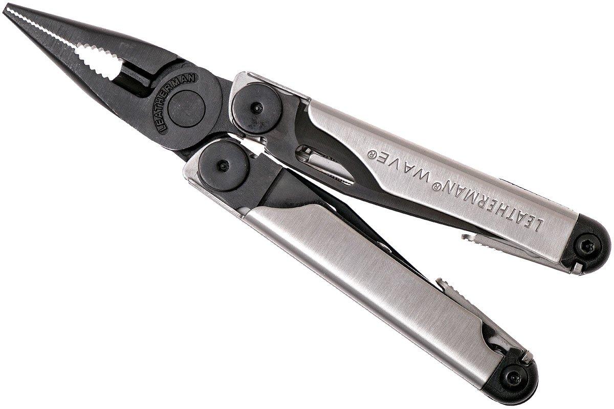 LEATHERMAN Wave Plus Tool Stainless Steel Multitool - Limited Edition  Black/ Silver - Save Money by Shopping Smart! @1theDeals