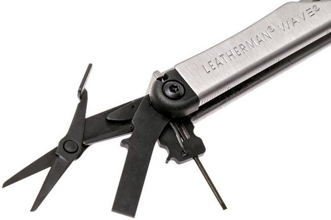 Leatherman Outil multifonction Wave Plus Black & Silver avec étui nylon