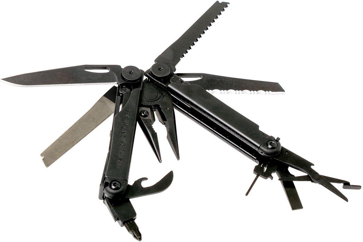 Leatherman Wave Plus multitool zwart, nylon foedraal Voordelig kopen